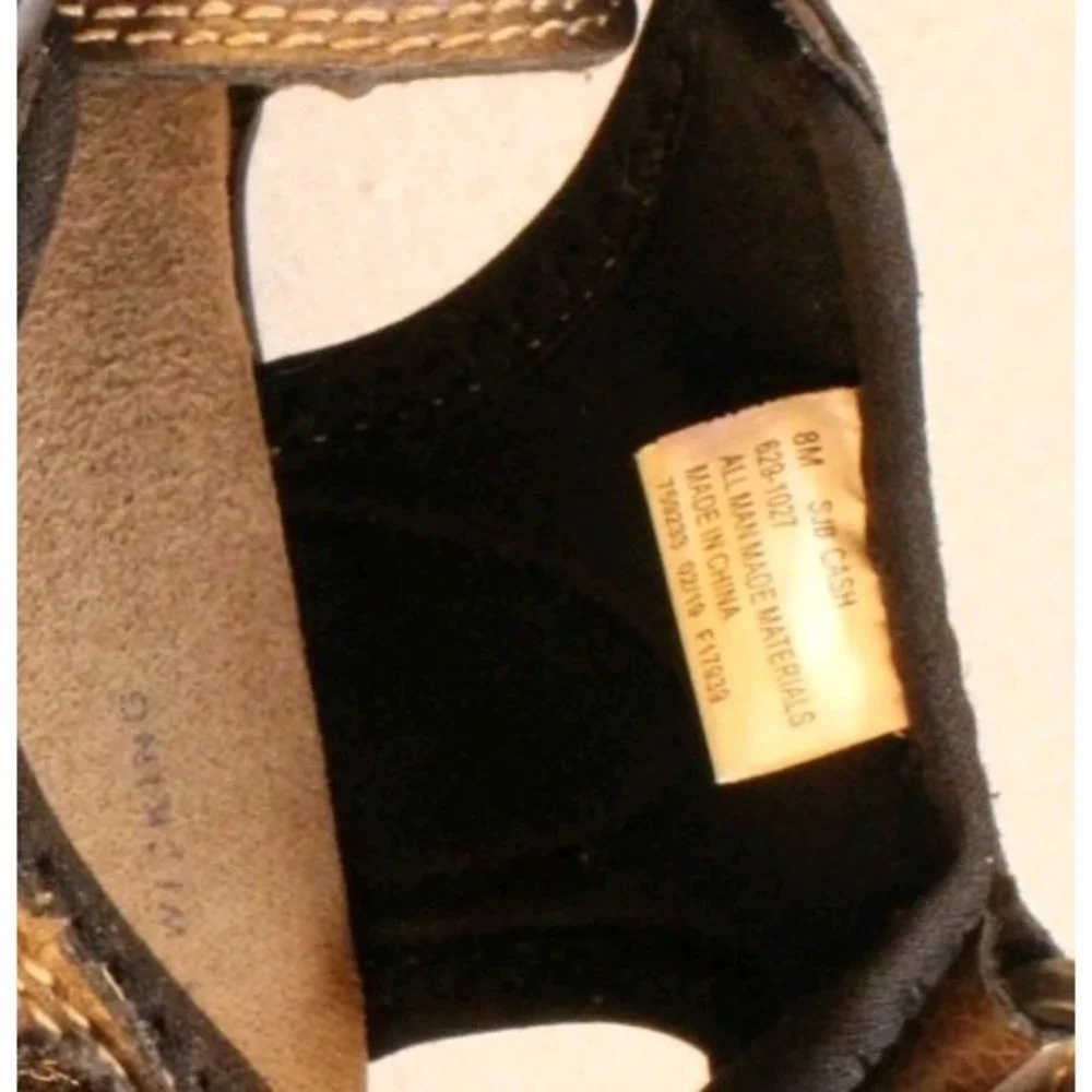 St John's Bay Men's Brown Fisherman Sandals Closed Toe Comfort Walking